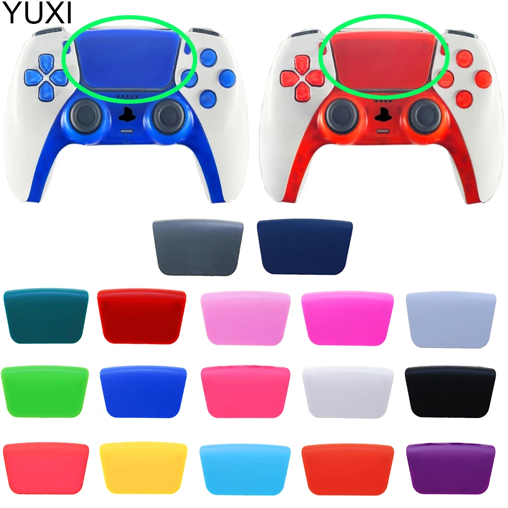 YUXI For PS5 Controller Plastic Replacement Touchpad Soft Touch Custom Part Touch Pad