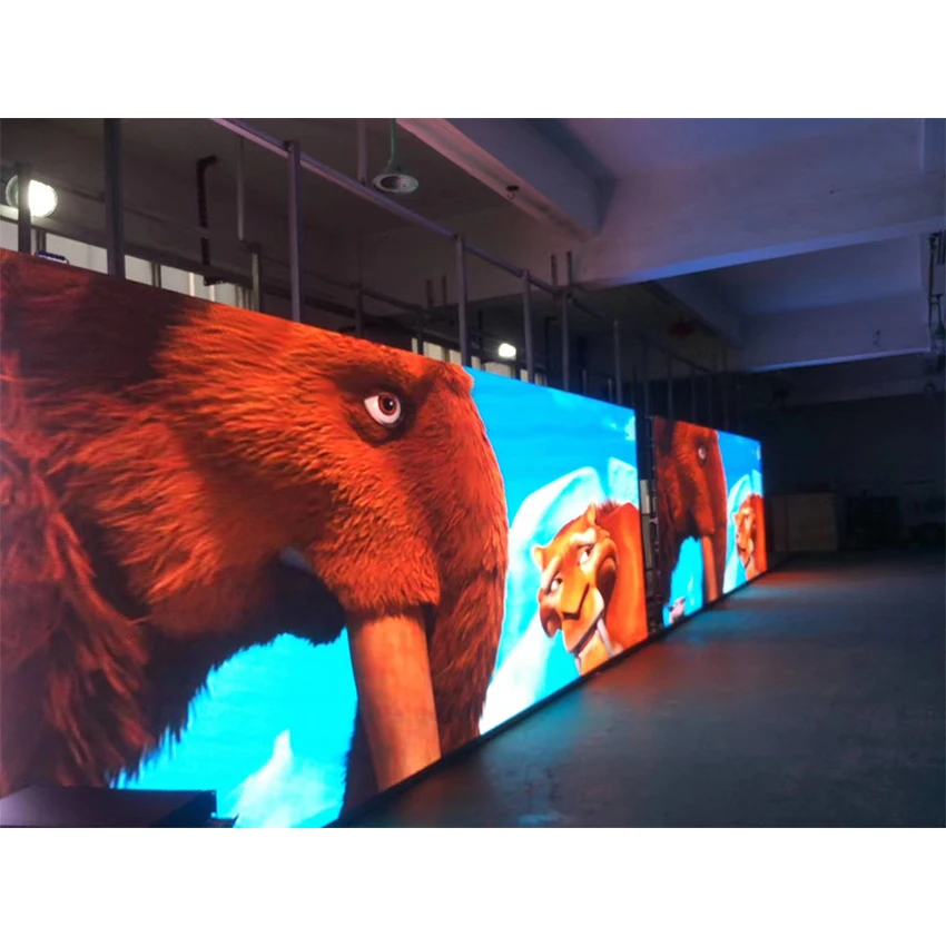 

Indoor advertising board LED display video wall P3 SMD2121 576*576mm Die Casting Aluminum Cabinet rental led screen