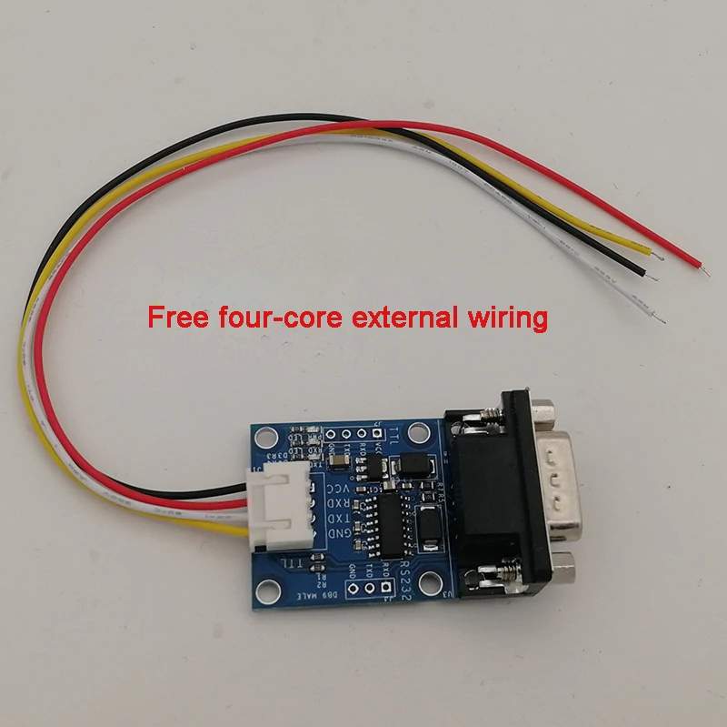 

TTL Mutual Conversion to RS232 Serial Port Level 3.3V 5V 12V 24V Power Supply XH2.54 RS232 to TTL Module