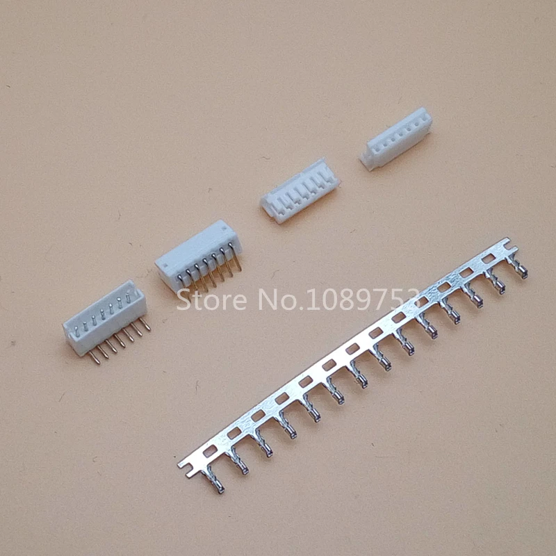 20 Sets JST ZH 1.5mm 2/3/4/5/6/7/8/9/10Pin Right Angle Pin Male, Female Connector Socket with Crimps