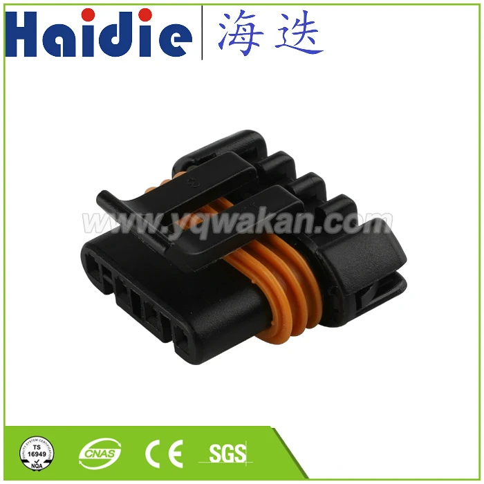 

Free shipping 5sets 4pin female auto electric housing plug plastic wiring cable waterproof connector 12186568