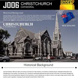 Microworld 3D Building Puzzle Games Christchurch Cathedral Building Model Kits DIY Jigsaw Toys Birthday Gifts For Kidult Teen