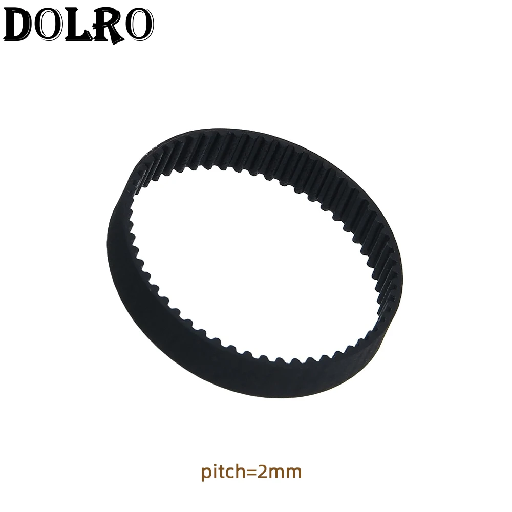 3D Printer Parts GT2 Closed Loop Timing Belt Rubber 2GT 6mm 110 112 122 158 200 232 280 300 400 610 852mm Synchronous Belts Part