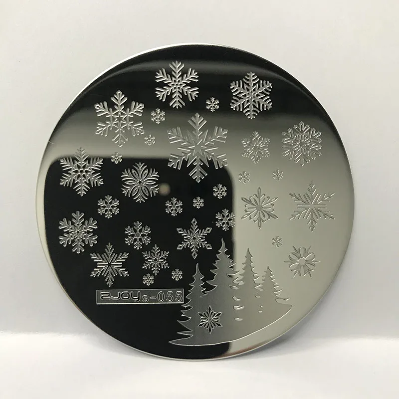 nail art stamping plates snowflake template flowers image plate zjoys series nail printing tools 40-80