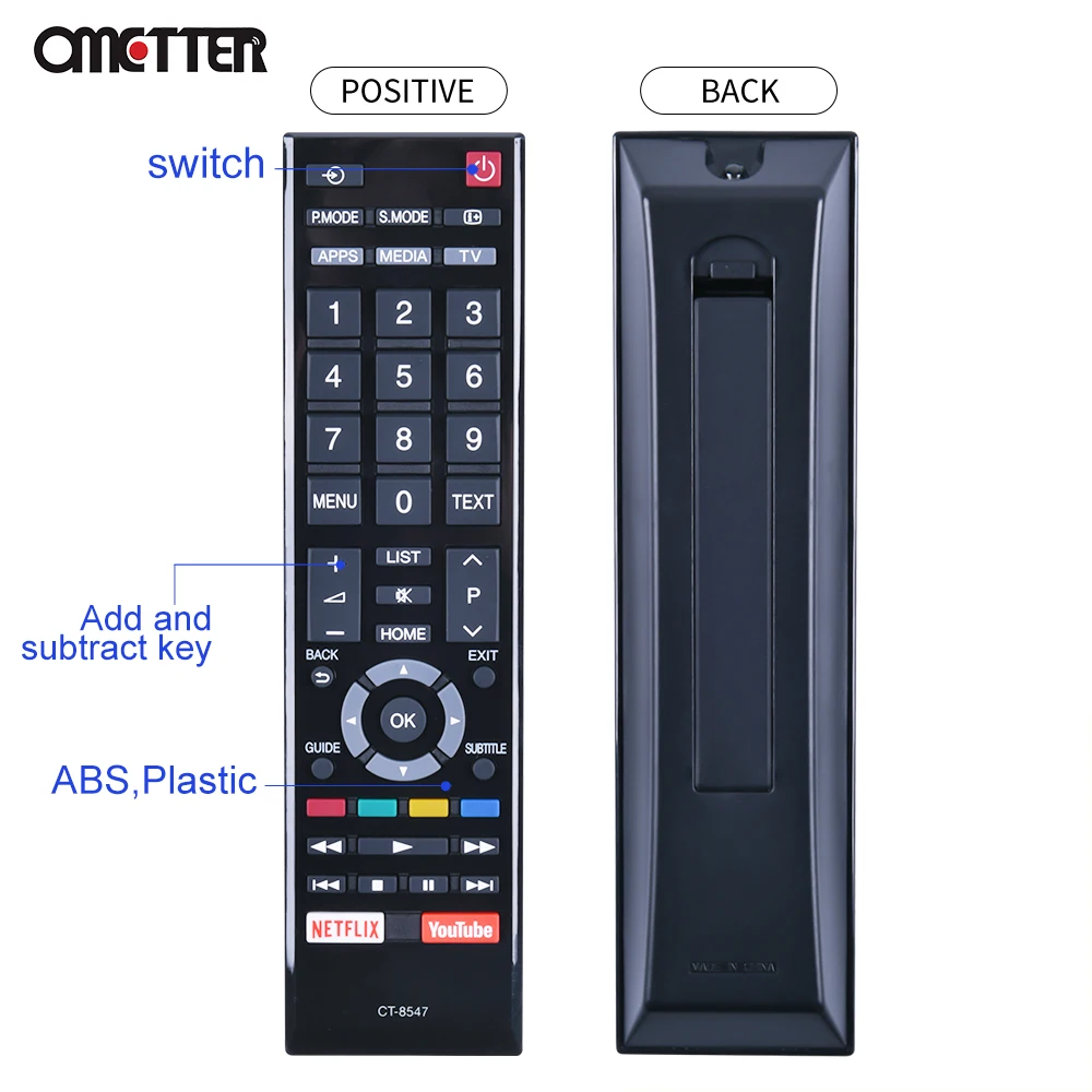 Подходит для телевизора Toshiba с дистанционным управлением планшетом 49L5865 49L5865EV 49L5865EA 49L5865EE