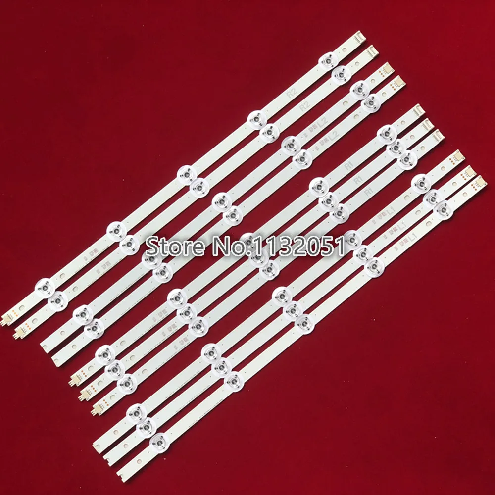 10pcs LED Backlight Strip For TX-47AS650E TX-47ASM651 TX-47AS650B TX-47AS740E 47AS740B 6916L-1811A 1812A 1813A 1814A