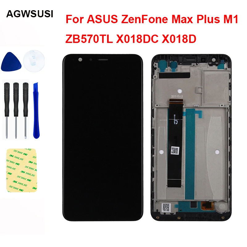 

For ASUS ZenFone Max Plus M1 ZB570TL LCD Screen X018DC X018D LCD Display Module Touch Screen Digitizer Sensor Assembly