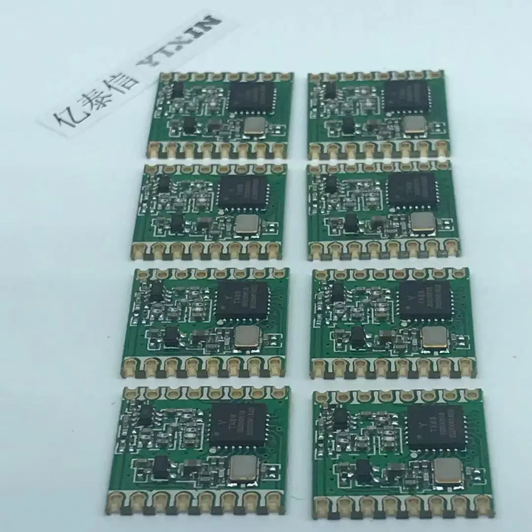 YTX69HC RF315 \ 433 \/868 \/915MHZ FSK bezprzewodowy moduł aparatu nadawczo-odbiorczego (LORA \ ASK \ OOK) zdalne \ stabilizacja \ niskie zużycie energii \ moduł