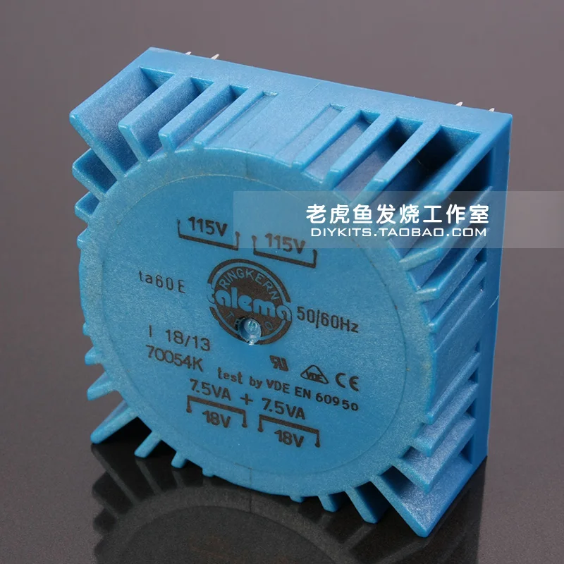 15W new TALEMA Square PCB board Sealed Transformer input 115V*2 output 7V 9V 12V 15V for choose