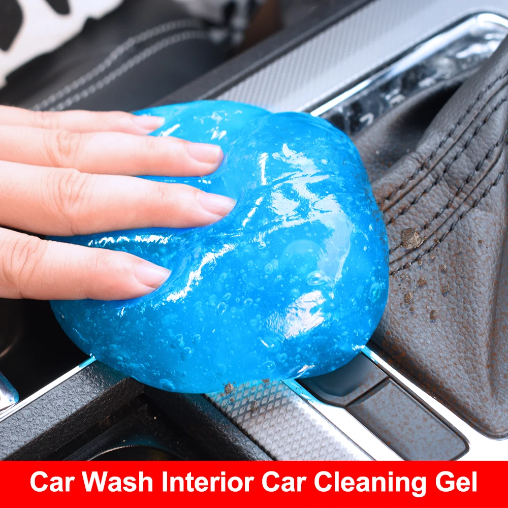 Universal Car Interior Cleaning Glue Wash Mud Magic Dust Remover Gel Home Computer Dashboard Air Vent Keyboard Dirt Cleaner Tool