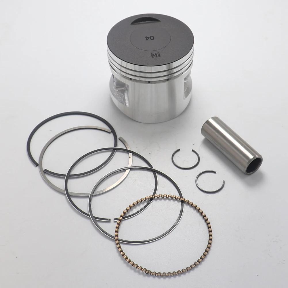 Motorcycle 55mm Piston and 15mm Pin Ring Set Fit For LIFAN 140cc Engine Off Road Pit Dirt Bike Parts