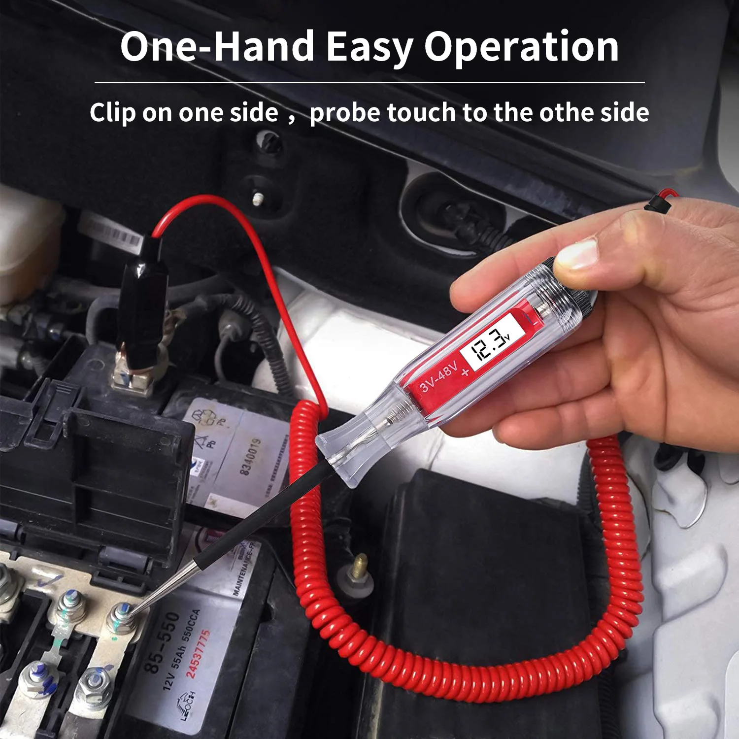 

Repair Car With Test Pen Car Test Pen Battery Spring Test Pen Car Accessories Tire Repair Tools Car Repair Tool