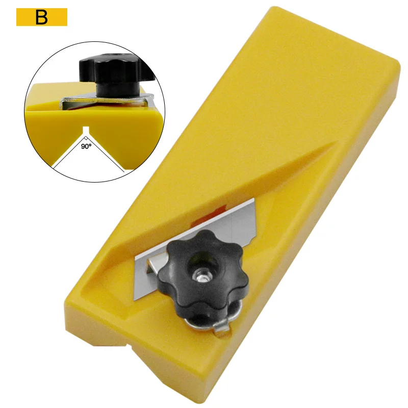 Gypsum Board Hand Plane Plasterboard Planing Tool Flat Square Drywall Side Chamfer Woodworking Tool