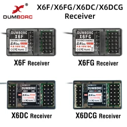 DUMBORC X6F/X6FG/X6DC/X6DCG 2.4G 6CH Radio Control Receiver for X4 X5 X6 X6P Transmitter