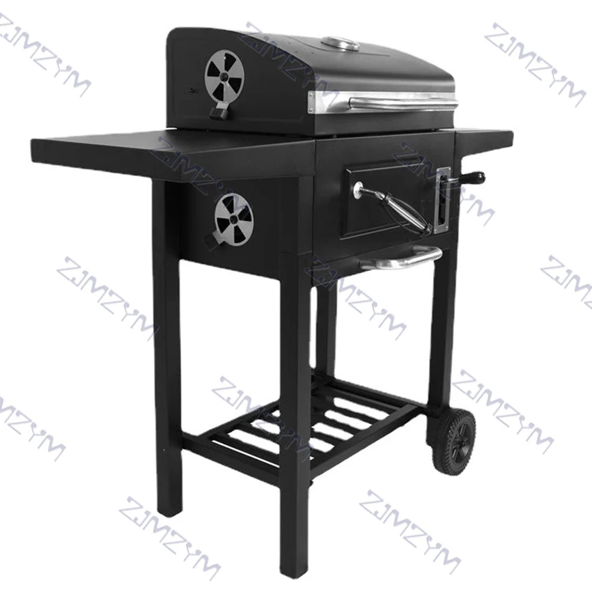 BBQ Grill Camping Outdoor Grill Household Grilled Fish Grill Double Side Plate Frame Stove Alloy Steel Material SCB-02-01