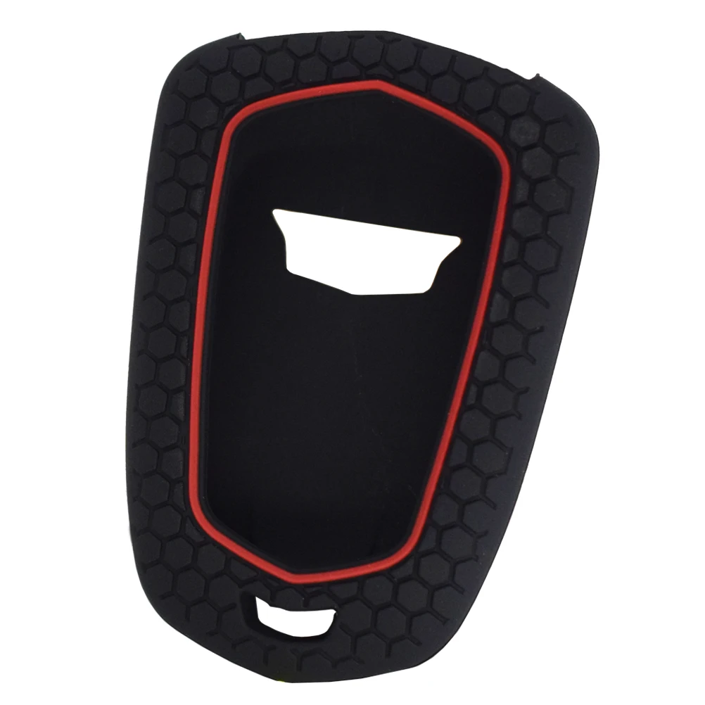 Car Remote Control Keyless Key Shell Case Fob Cover Skin Holder Silicone For Cadillac ATS CTS XTS SRX Escalade XT4 XT5 CTS