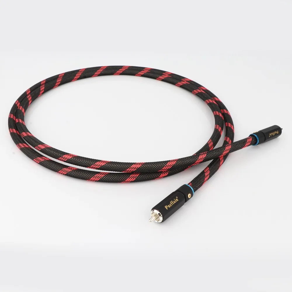 Preffair X414 Versilbertes digitales Koaxial-Audiokabel mit versilbertem RCA-Stecker, digitales HIFI-Audio-RCA-Kabel – Detail 13