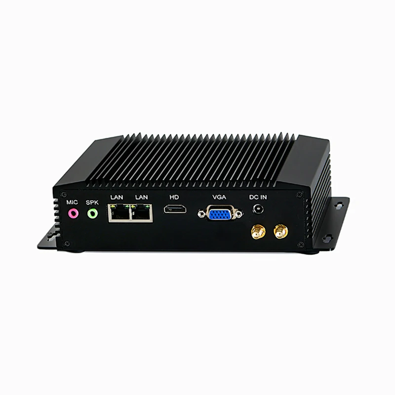 Imagem -04 - com Duplo Lan Fanless Mini pc Intel Celeron N3520 Rs232 422485 com Usb Wifi Computador de Mesa Industrial