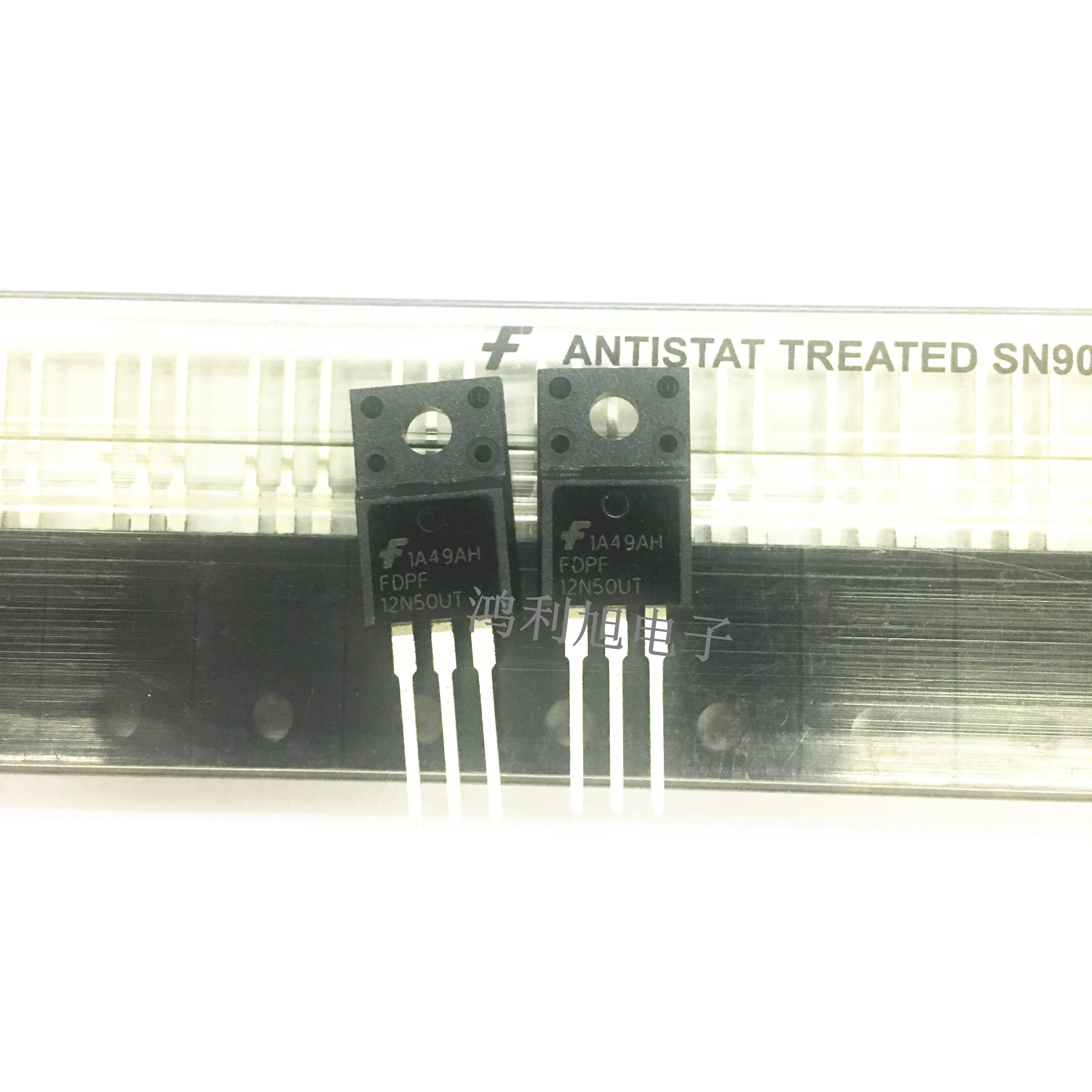 Fug F12N50UT SancMOSFET N-CH 500V 10A 3 broches (3 + onglet) Tube TO-220FP 10 pièces/lot