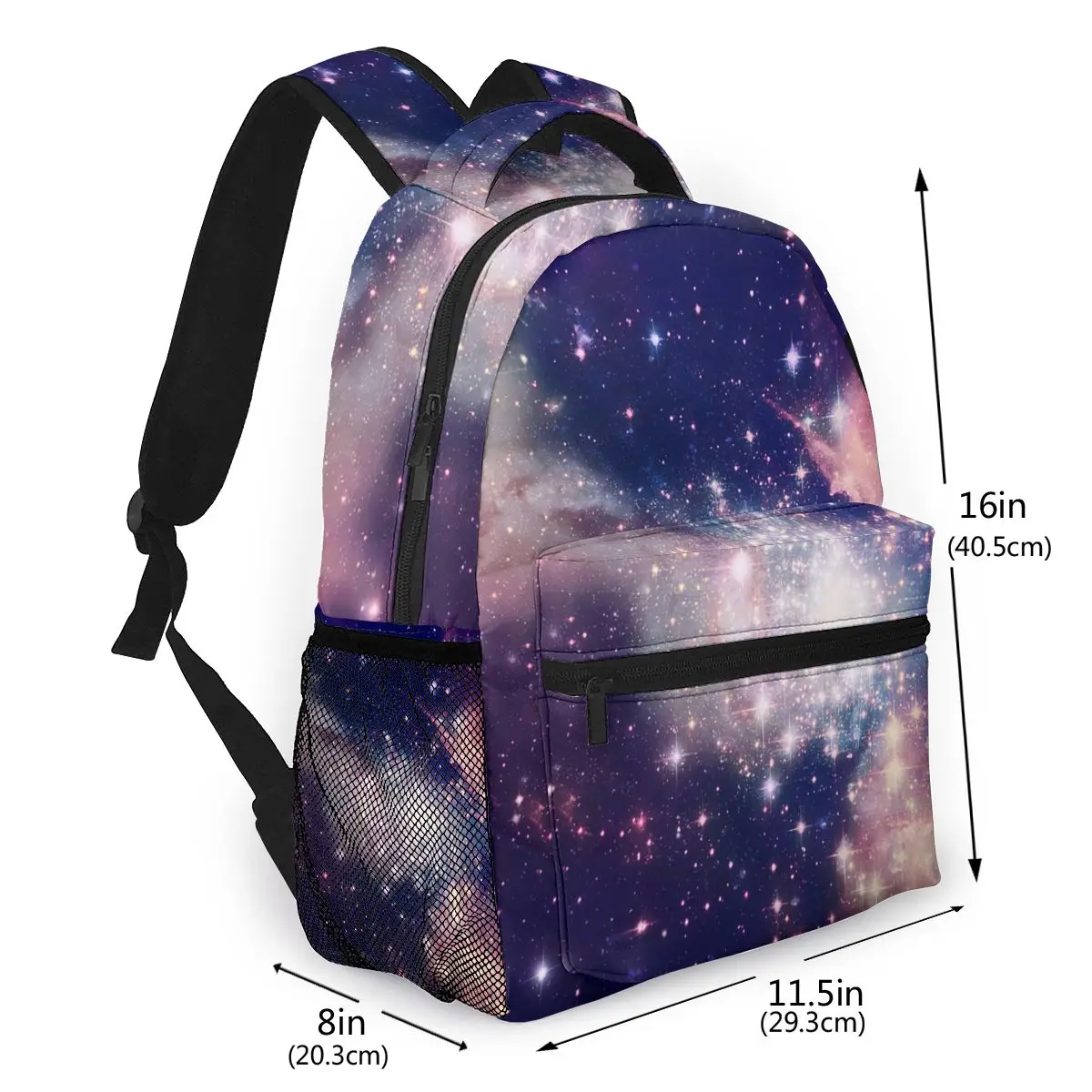 Stars Of A Planet And Galaxy In A Free Backpack for Girls Boys Travel RucksackBackpacks for Teenage school bag