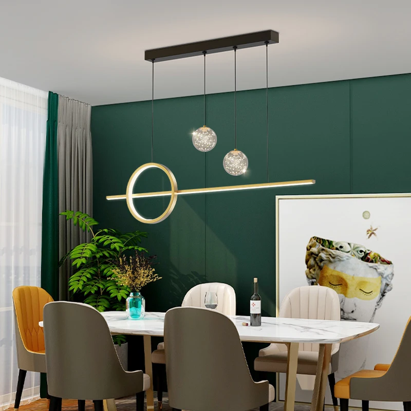 Nordic LED Pendant Lights Dining Table Kitchen Bedroom Foyer Living Room Hotel Restaurant Coffee Hall Studyroom Indoor Home Lamp