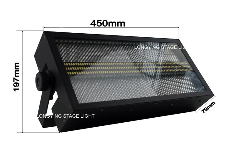 4pcs/lot NEW LED 144Pcs SMD5050 3IN1+ 216PCS 5730 Led Strobe Light Dmx Super Bright DMX Strobe Flash Wash Light