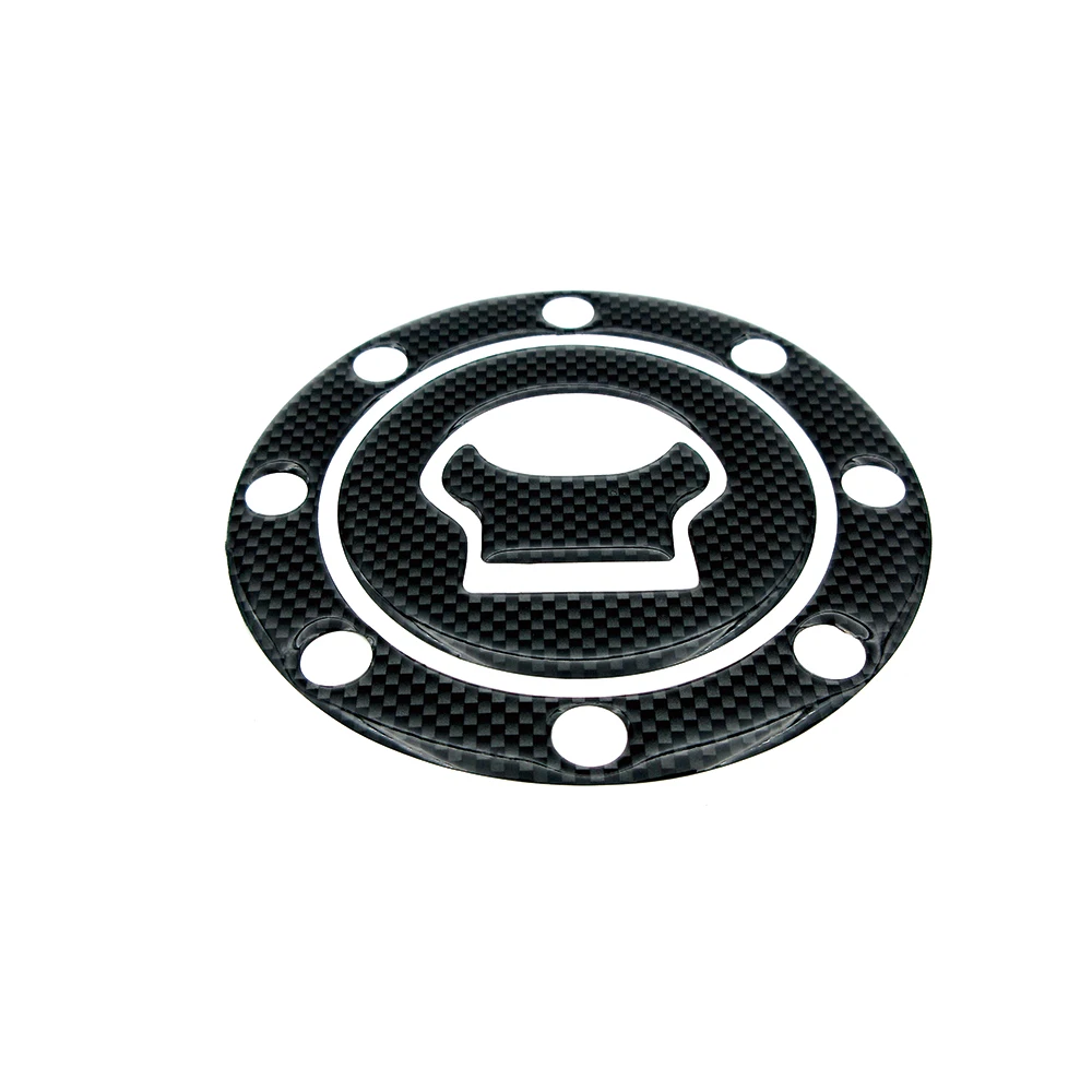 Motorcycle Fishbone Carbon Sticker＆Fuel Tank Gas Cap Cover Accessory Decal For Suzuki GSF GSR GSX GSXR 250 400 600 750 1200 1250
