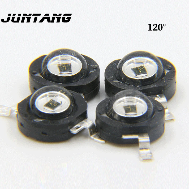 Cuentas de lúmenes infrarrojas LED de alta potencia, 730nm, 850nm, 940nm, 1050Nm, 3W, 5W, emisor de luz COB, visión nocturna, monitor de cámara CCTV