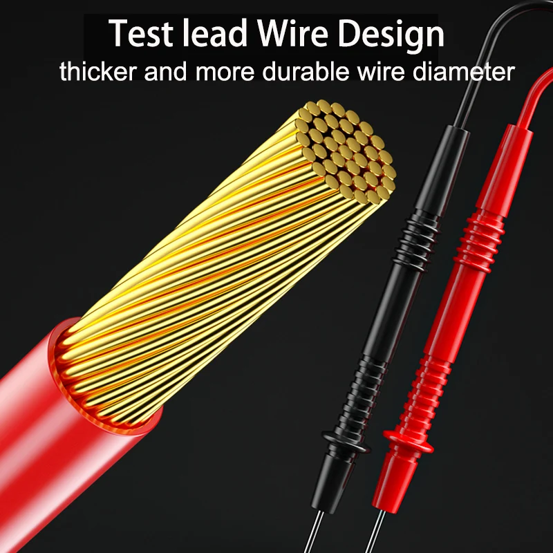 9205A Professional Digital Multimeter AC DC Voltage Current Resistance Capacitance HFE Diode Buzzer DMM Electrician Tool Tester