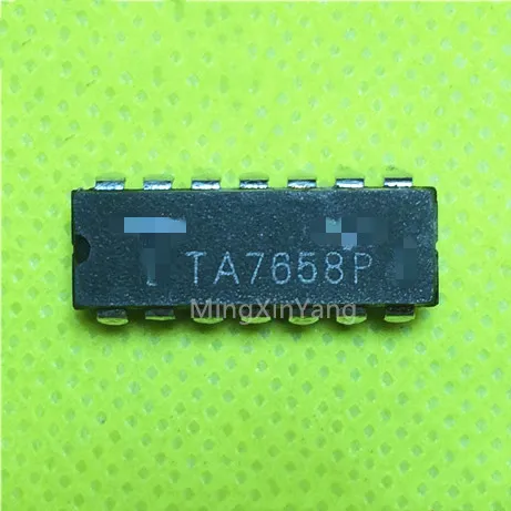 Chip IC de circuito integrado DIP-14, TA7658P, 5 uds.