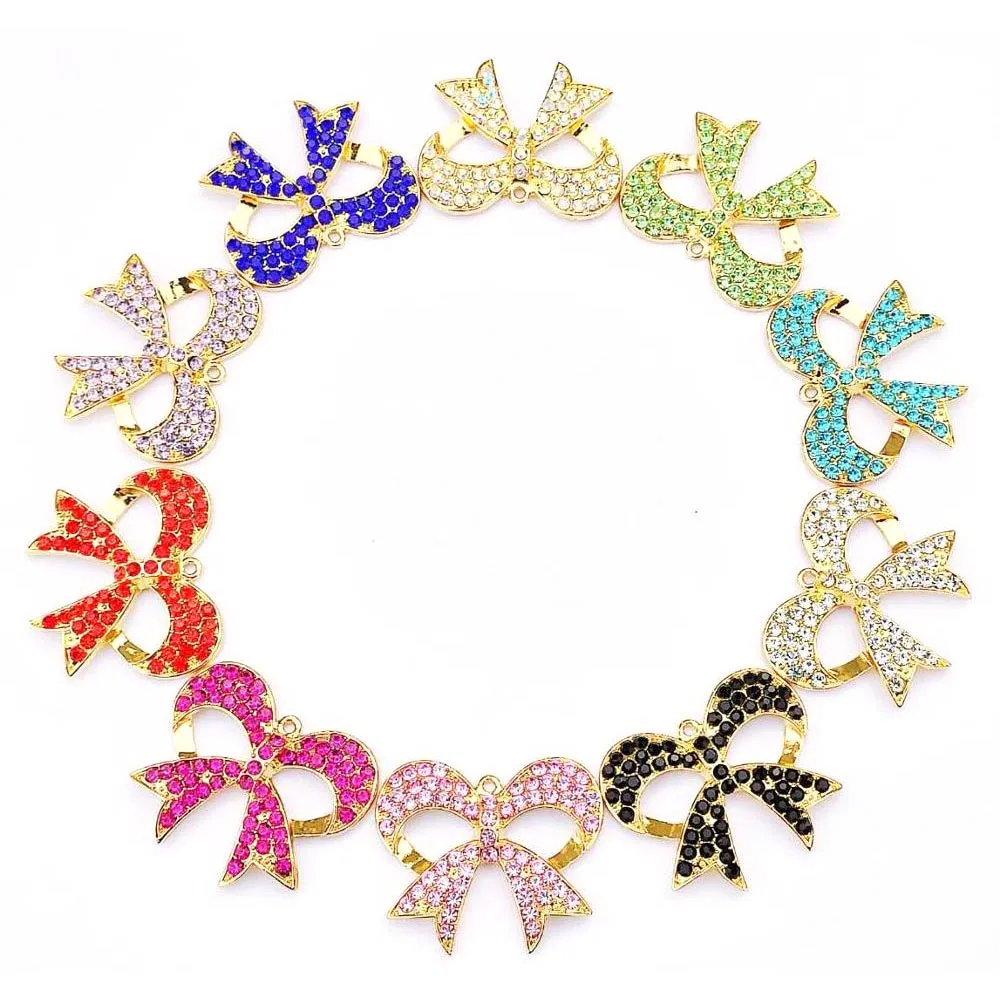 

10pcs bowknot charms for women DIY jewelry accessories