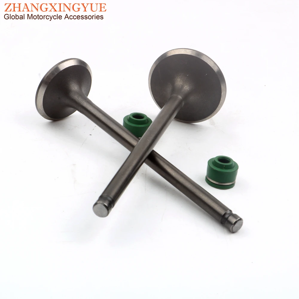 Motorcycle 2PC Intake And Exhaust Valves For Honda CB125 CB 125S XL125 XL 125cc 4-Stroke