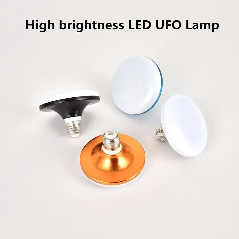 

LED Light Bulb High Power E27 Spotlight Energy Saving Lamp 15W 20W 30W 40W 50W Bombilla SMD Lampada 220V UFO for Home Lighting