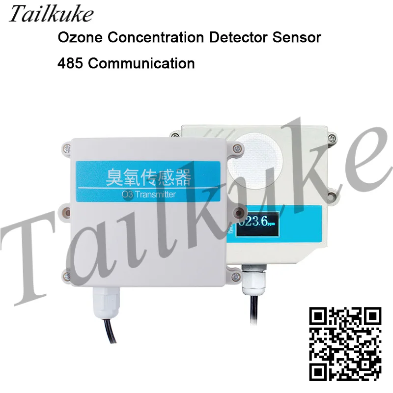 Ozone Concentration Detector Sensor 485 Communication Toxic and Harmful Gas with Display Air Quality Detection