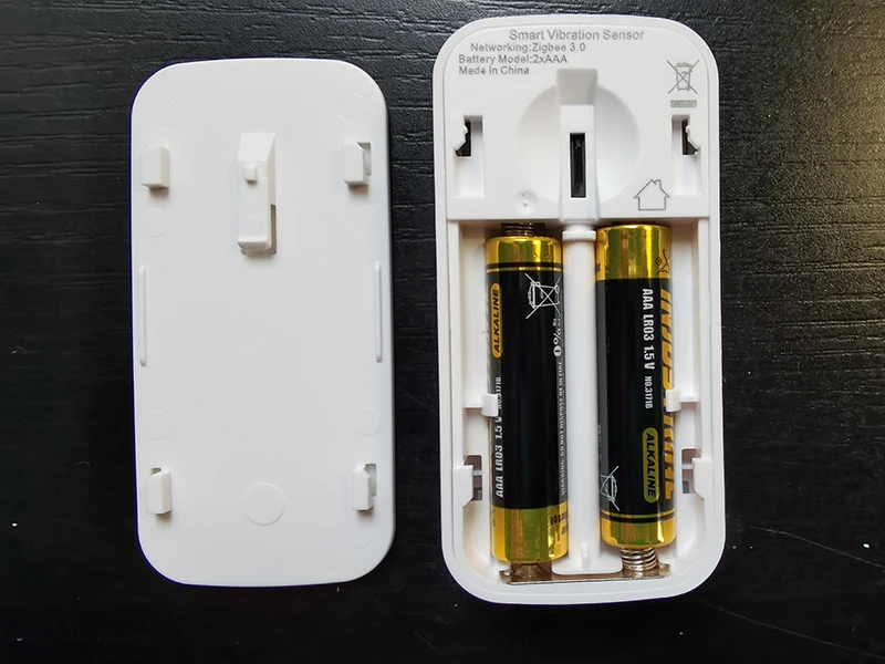 Tuya ZigBee Smart Life Shock Sensor Window Vibration Detector HS1VS-TY