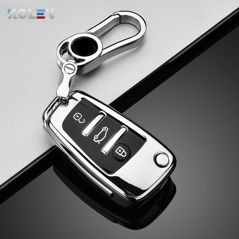 New Soft TPU Car Remote Key Case Cover Protective Shell For Audi C6 R8 A1 A3 Q3 A4 A5 Q5 A6 S6 A7 B6 B7 B8 8P 8V 8L TT RS Sline