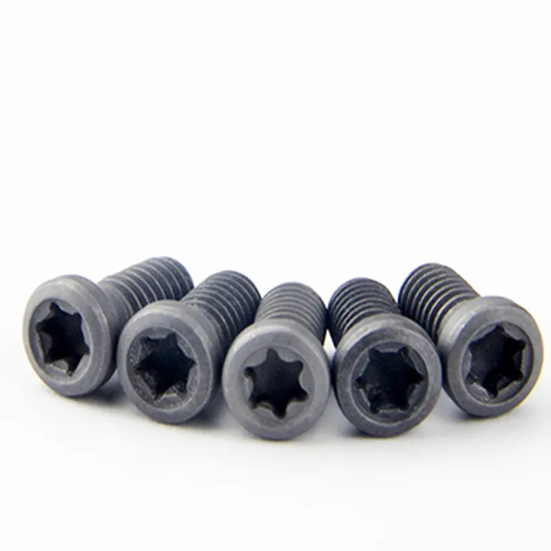 SANAI 50PCS Screw M2.2 M2.5 M3 M3.5 M4 M5 for U Drill Turning Tool Holder CNC Lathe Cutting Insert Alloy Steel Screw