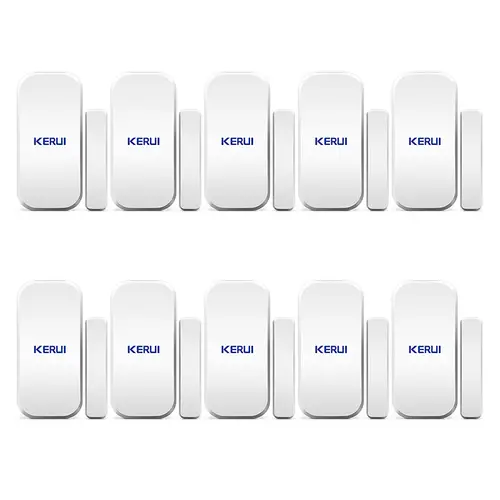 KERUI Wireless Door Magnetic Sensor Detector For Touch Keypad Panel GSM PSTN Home Security Burglar Voice Alarm System - Image 9