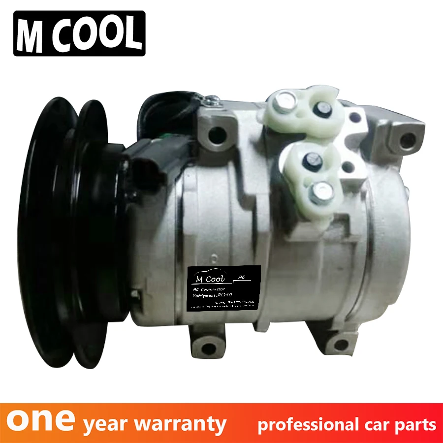 For car Hydraulic Excavator AUTO AC compressor for KOMATSU 10S17C PC200-8 PC300-7 PC200LC-8 PC270-8 24v 20Y-810-1260 20Y8101260