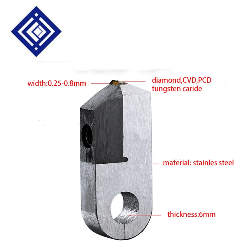 MCD Diamond Tool 180 Degree Diamond Size From 1mm To 5.5mm Monocrystal For Jewelry Processing