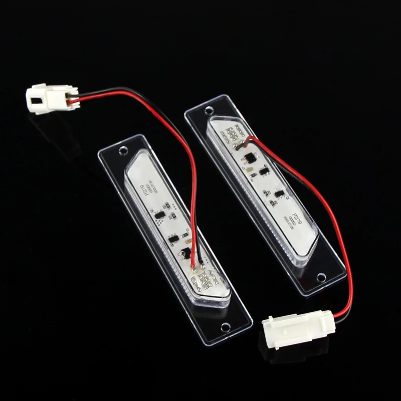 12 فولت LED رقم لوحة مصباح لمازيراتي كواتروبورتي 2003 2004 2005 2006 2007 08 09 10 11 2012 الأبيض لوحة ترخيص ضوء الجمعية #6