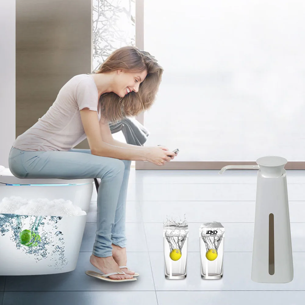 The Toilet Splash-proof Foam Machine, Isolates the Odorous and Easy to Clean Thick Bubbles, Isolates the Dirty Toilet Companion