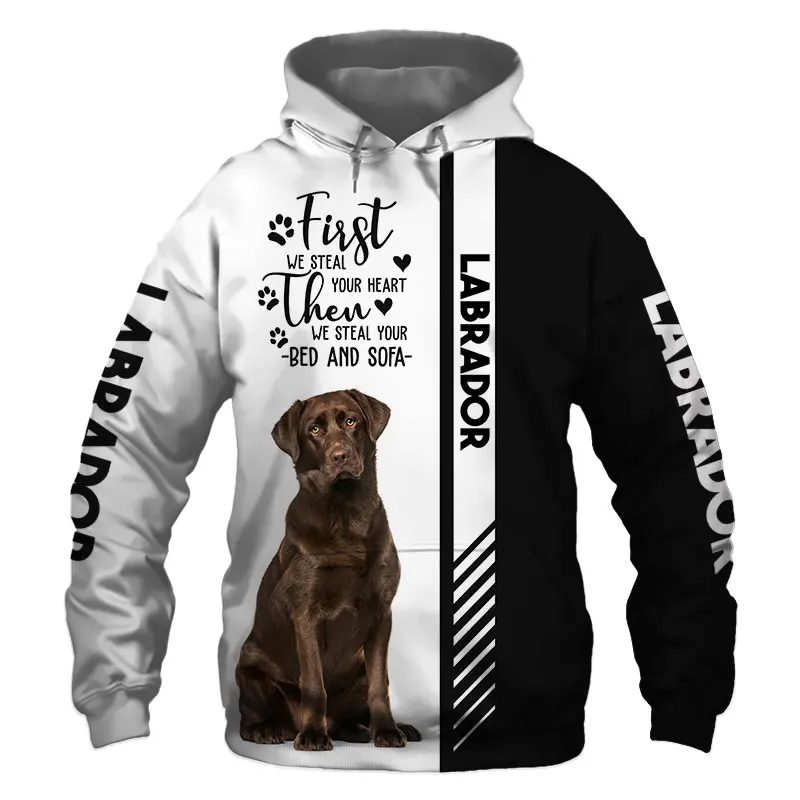 

Labrador Retriever Dog 3D Printed Unisex Deluxe Hoodie Men/Women Sweatshirt Streetwear Zip Pullover Casual Jacket Tracksuit