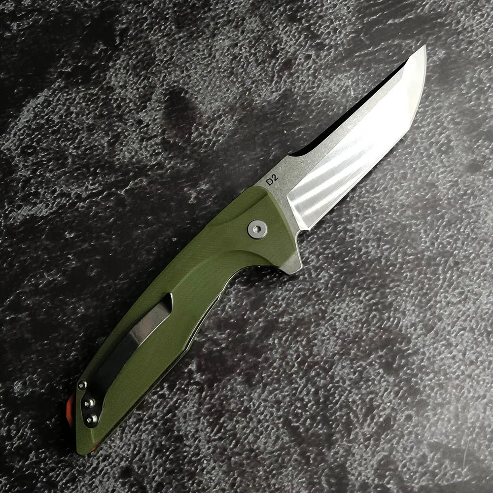 FREETIGER FT904 D2 Blade High-strength Folding Knife G10 Handle Hunting Outdoor Survival Camping Utility EDC Pocket Knife