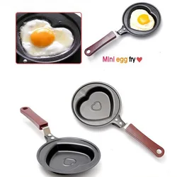 Cartoon Shape Warm Heart Breakfast Omelette Pan Kitchen Tools Mini Pancake Pans Creative Love Small Fried Egg Pan