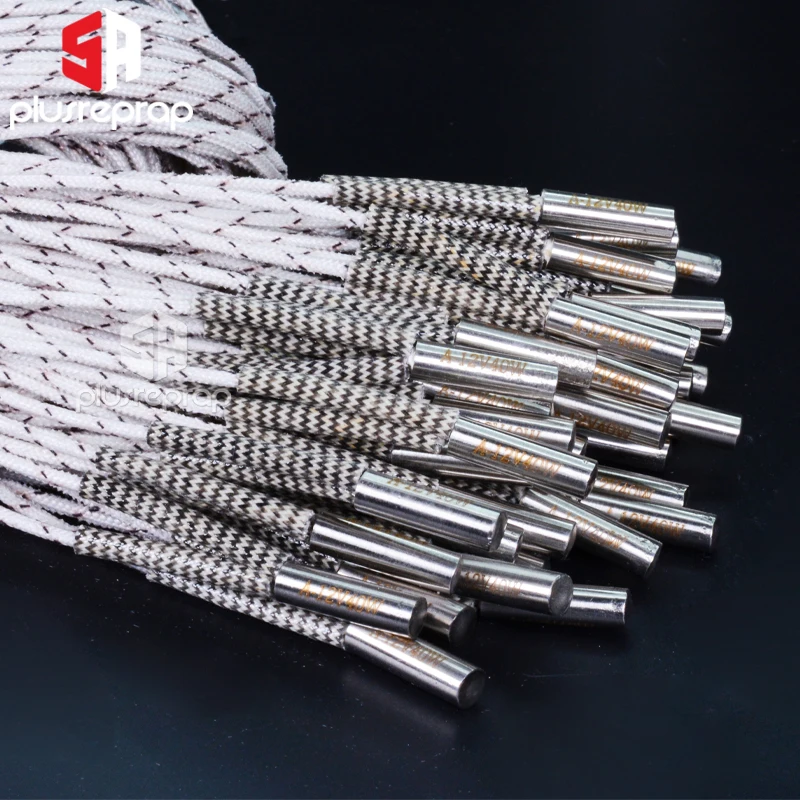 6x16 6x20 6x30mm Ceramic Cartridge Heater 12V 24V 40W 50W 60W 70W for CNC 3D Printer Print Head HotEnd J-Head