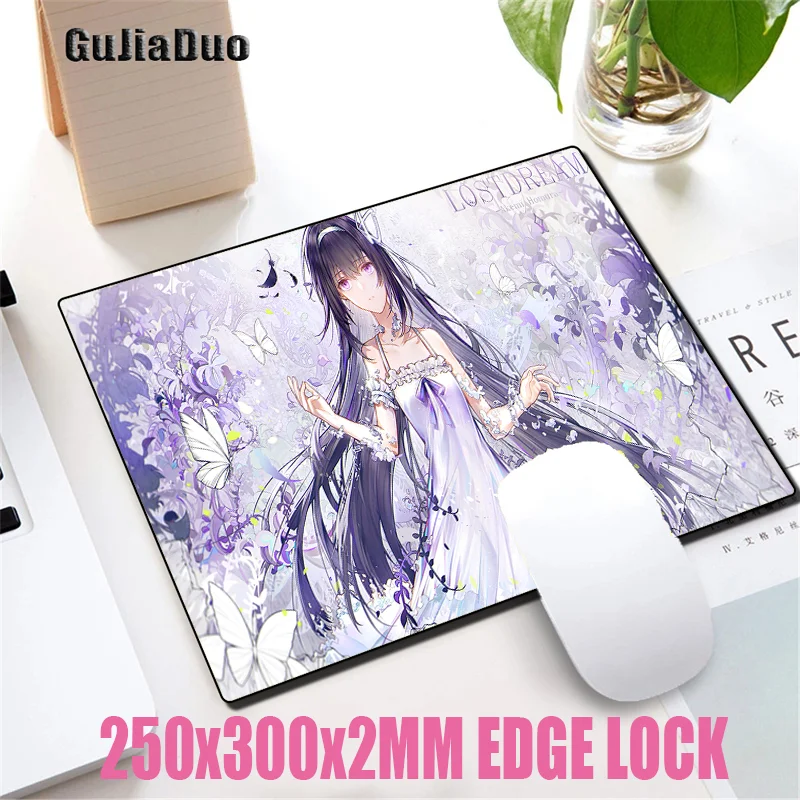 Wearing A White Wedding Clothes Anime Mouse Pad Gamer Laptop Table Desk Mat Gaming Room Accessories Kawaii Comic Mousepad Carpet