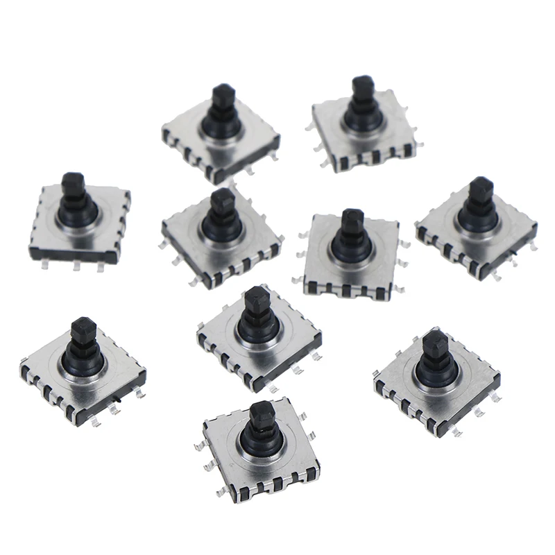 10PCS SMD 5 Five Way Switch Multi Direction Switch Touch Reset Button Multi-function Switch 10*10*9mm