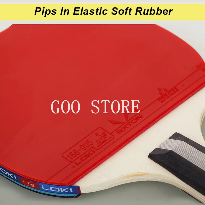 Racchetta da Ping-Pong LOKI C3000 K3000 Set 2 pezzi racchetta da Ping-Pong amatoriale da allenamento con borsa