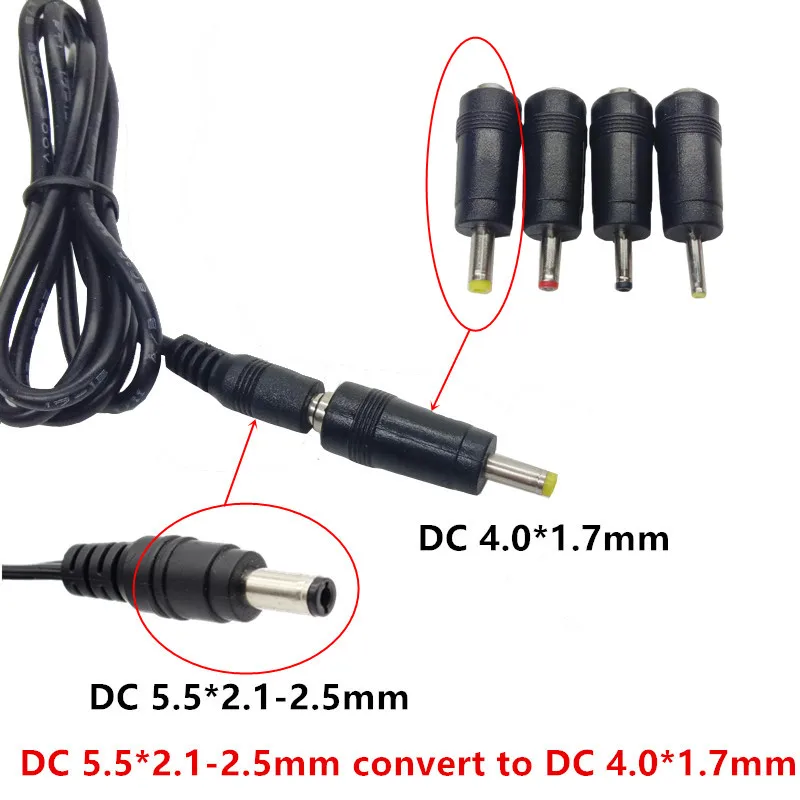 Universal Power Supply Adapter 14V 14.5V AC/DC Adaptor 110V 220V to 14 14.5 V Volt Adaptador 4pcs Jack Plug Converter Head